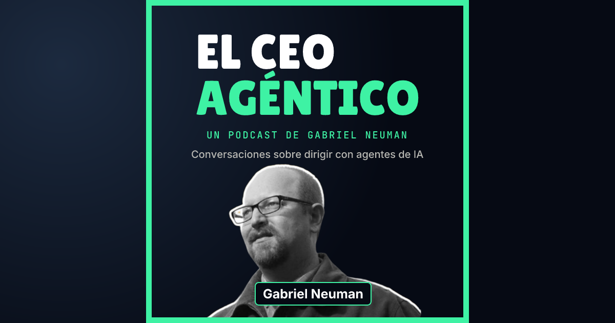 Muestra de la plantilla El CEO agéntico: portada