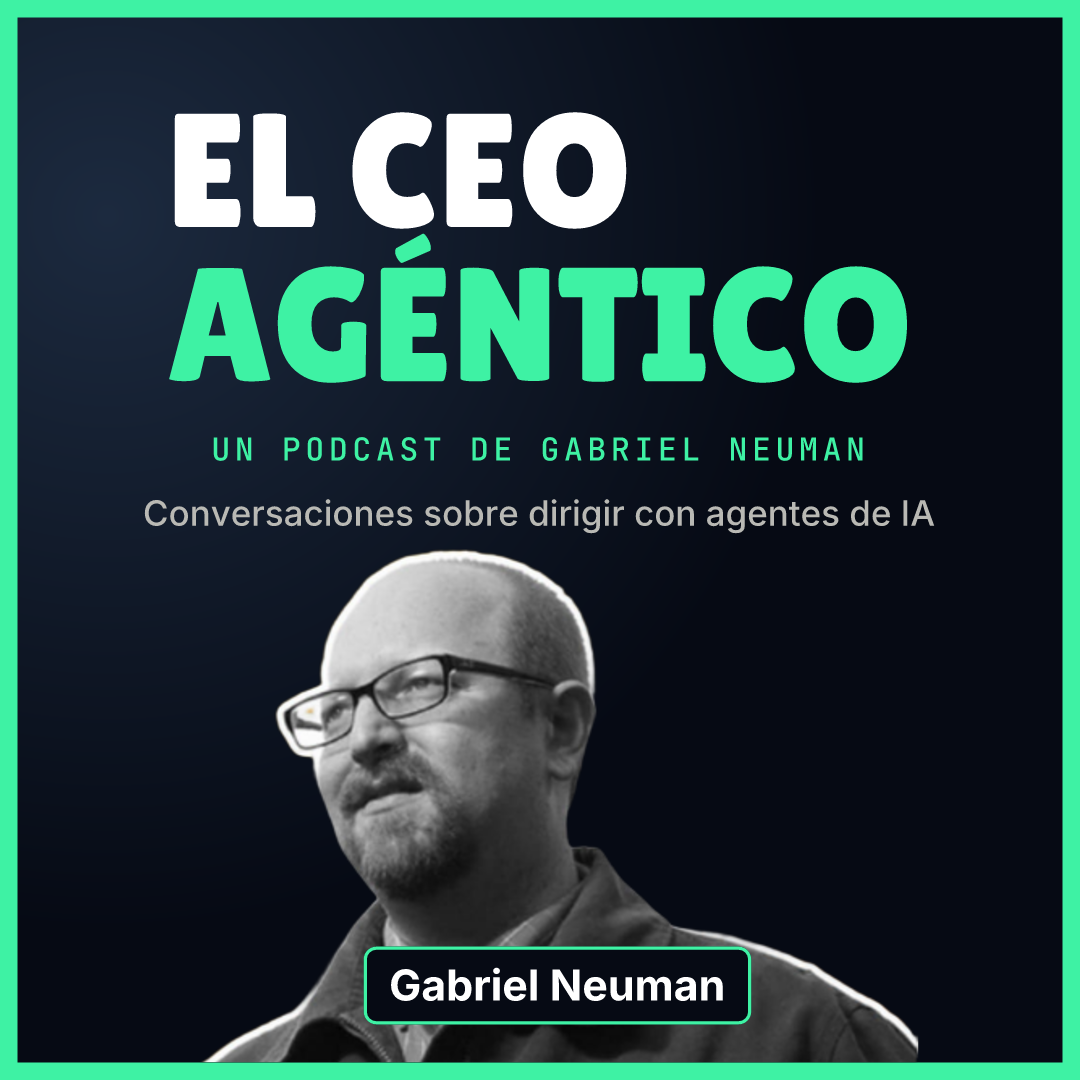 Plantilla El CEO agéntico: portada en 1080×1080