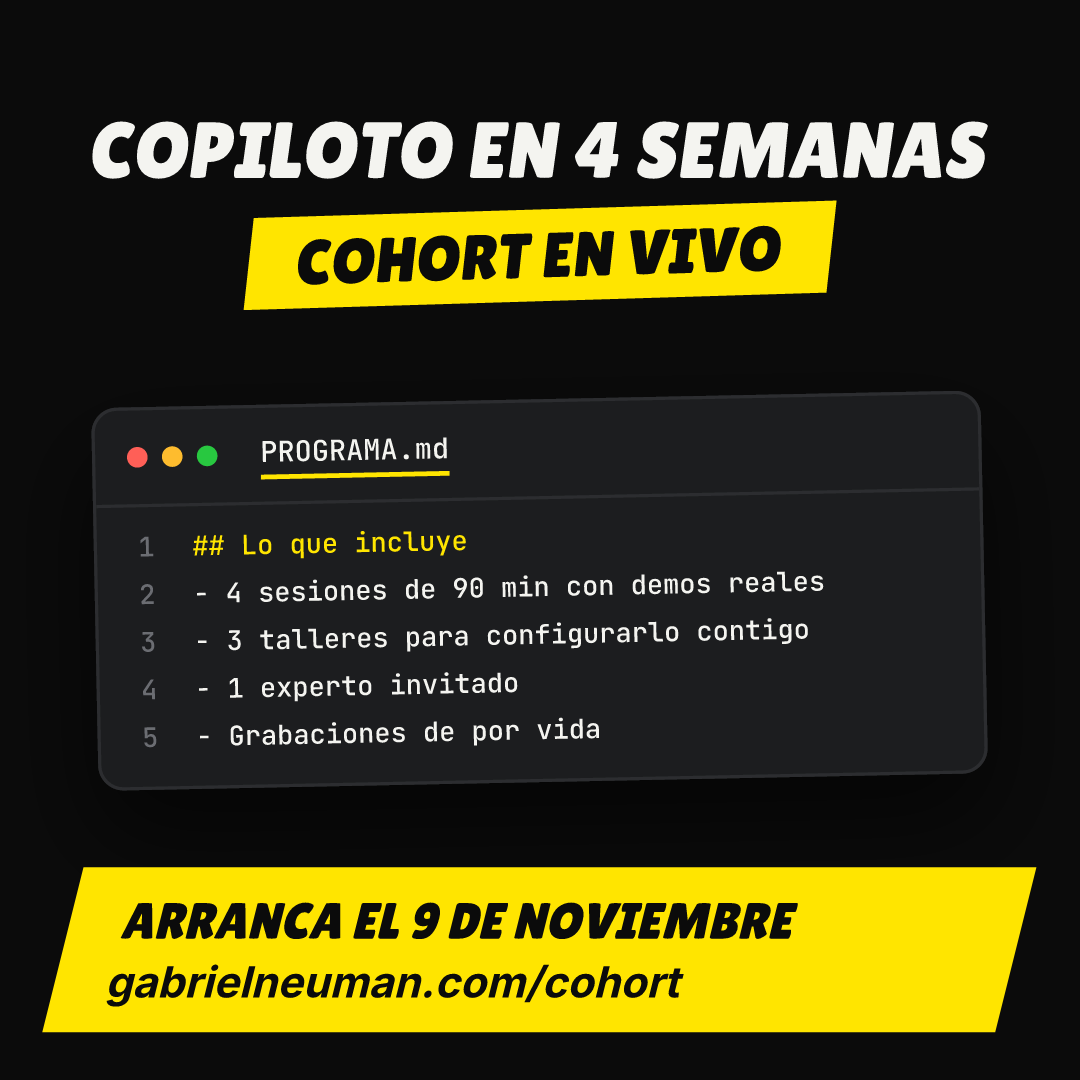 Plantilla Cohort en 1080×1080