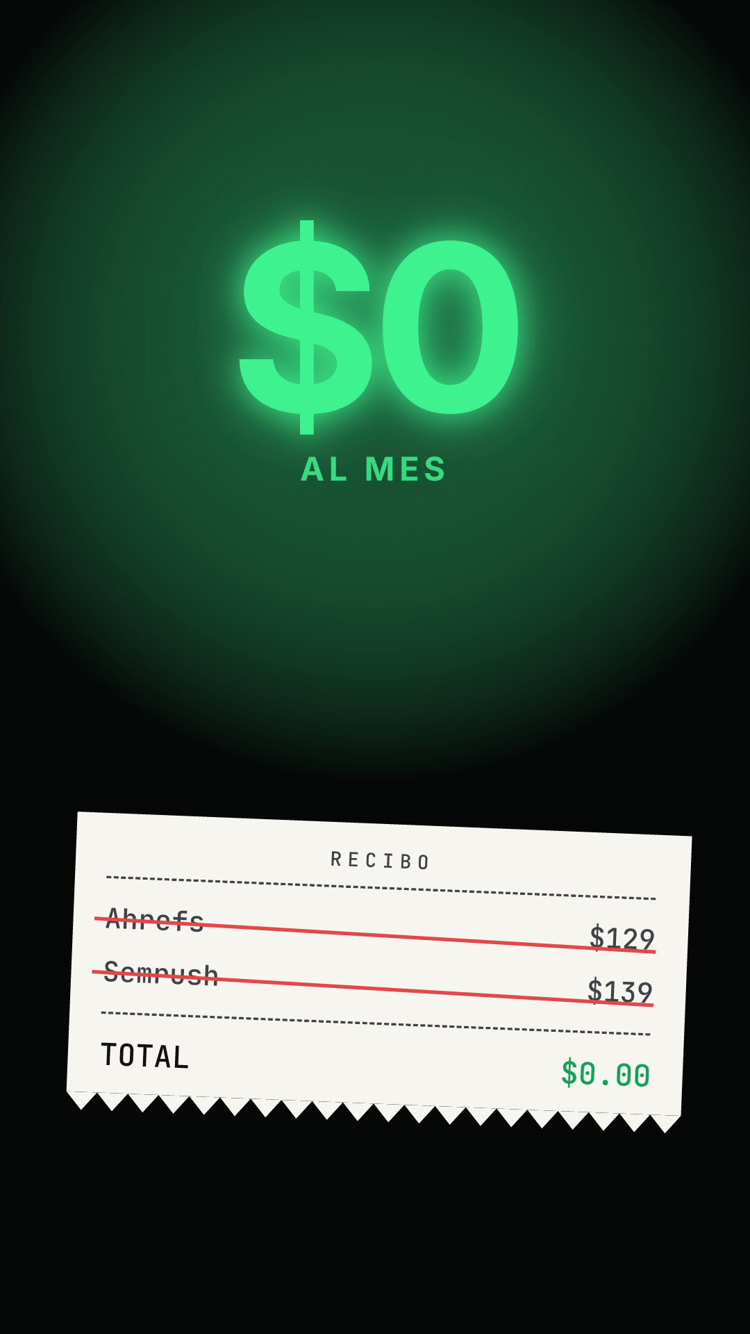 Plantilla Recibo en 1080×1920