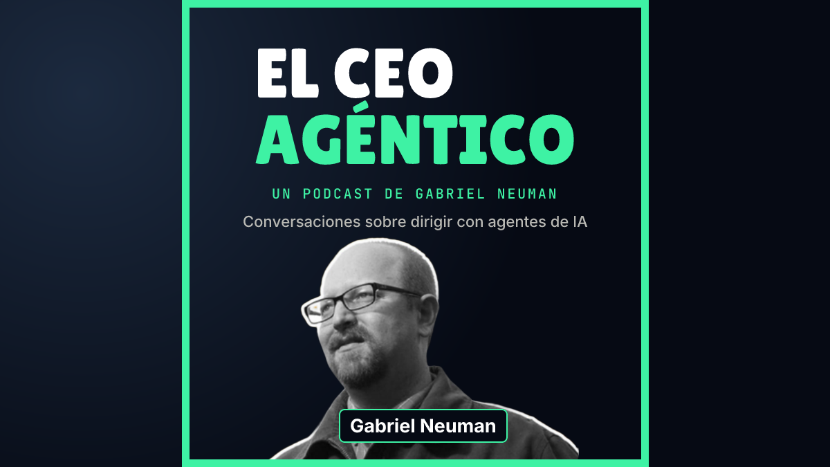 Plantilla El CEO agéntico: portada en 1200×675
