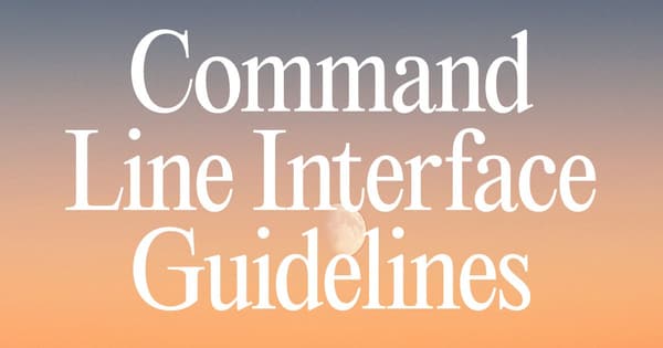 Imagen OG de Command Line Interface Guidelines