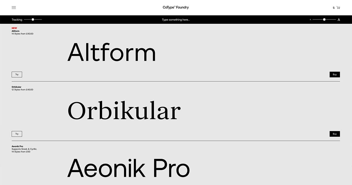 Imagen OG de CoType Foundry
