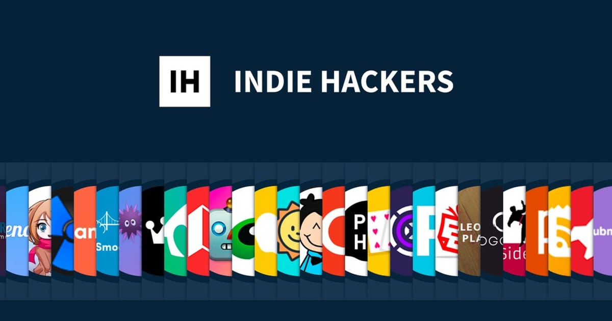 Imagen OG de Indie Hackers